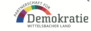 Logo Partnerschaft für Demokratie Wittelsbacher Land